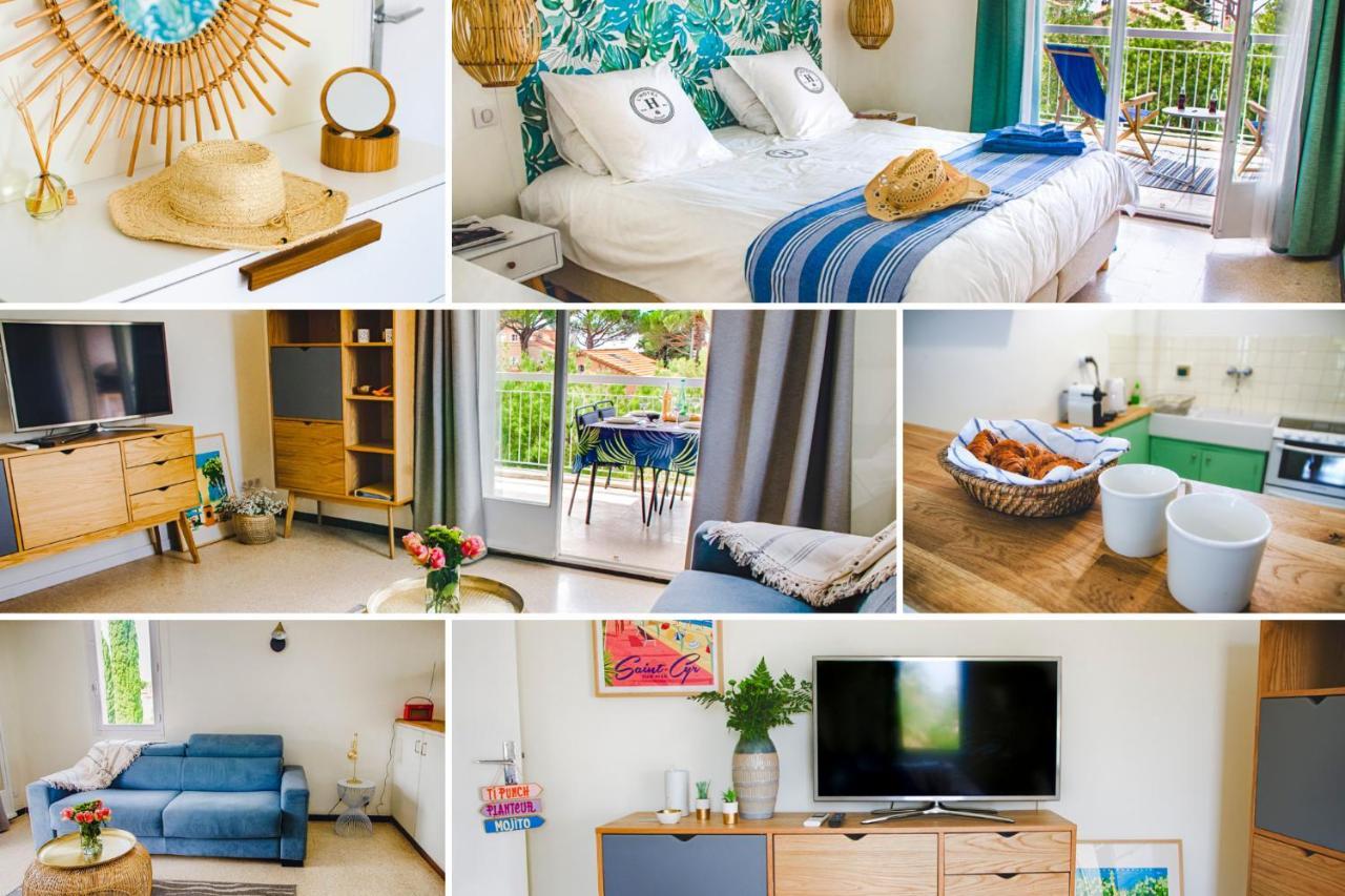 Mer & Relax - Parking - Wifi - Terrasse - Mer Saint-Cyr-sur-Mer Exterior photo
